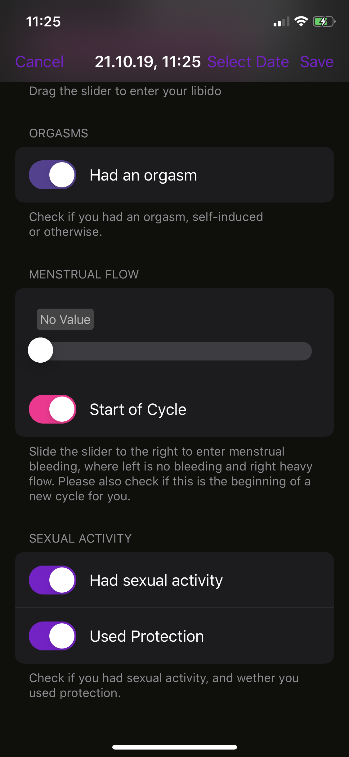 Libi Your personal libido and mood tracker